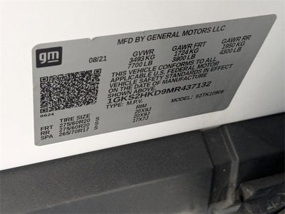 2021 GMC Yukon XL AT4