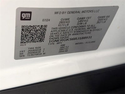 2024 Chevrolet Traverse LT