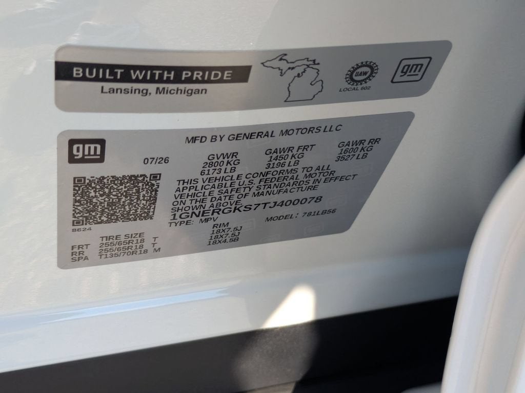 2026 Chevrolet Traverse LT