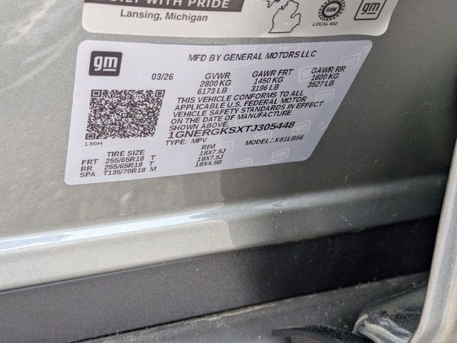 2026 Chevrolet Traverse LT