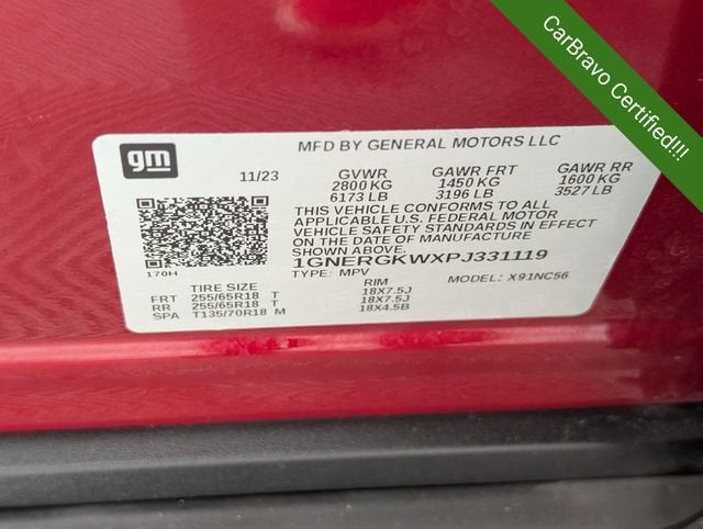 2023 Chevrolet Traverse LT Cloth