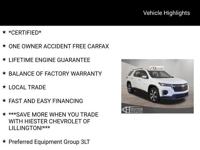 2023 Chevrolet Traverse LT Leather