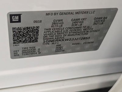 2018 Chevrolet Traverse Premier