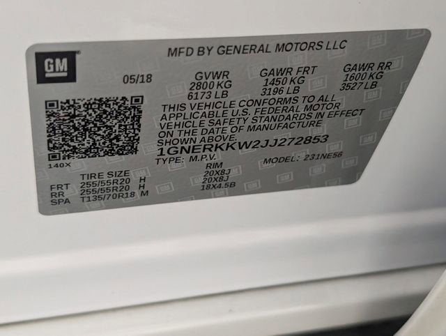 2018 Chevrolet Traverse Premier