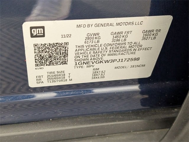 2023 Chevrolet Traverse LT Cloth