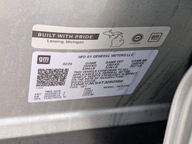 2026 Chevrolet Traverse Z71