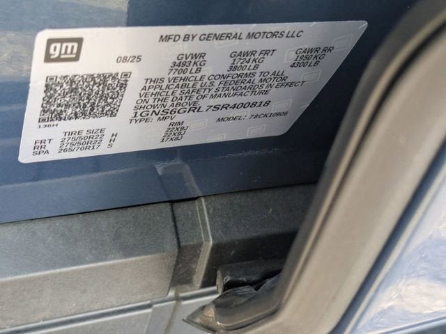 2025 Chevrolet Suburban High Country