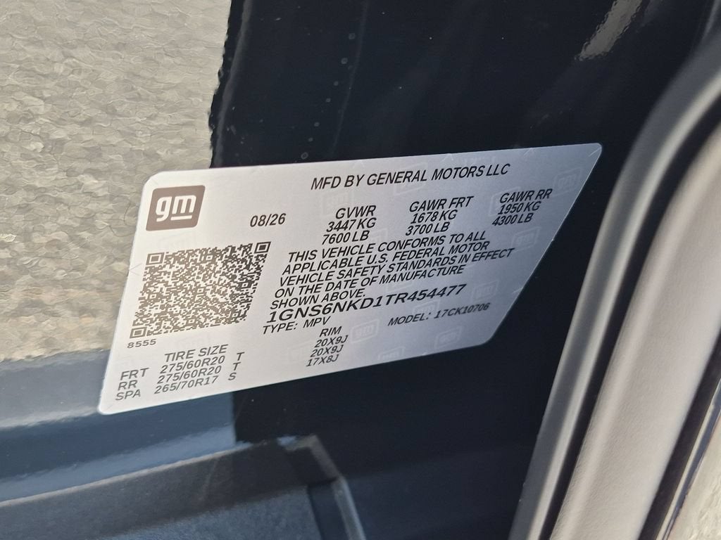 2026 Chevrolet Tahoe LT