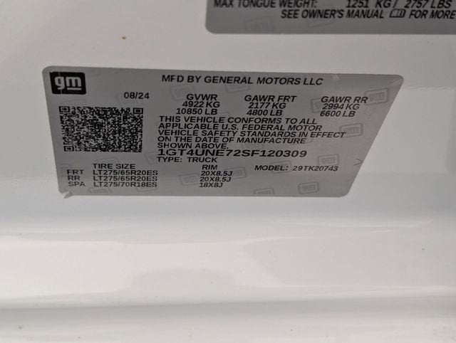 2025 GMC Sierra 2500 HD SLT