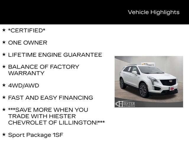 2023 Cadillac XT5 Sport