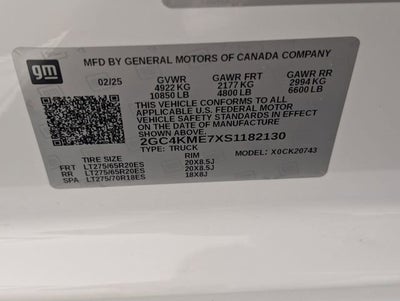 2025 Chevrolet Silverado 2500 HD Custom