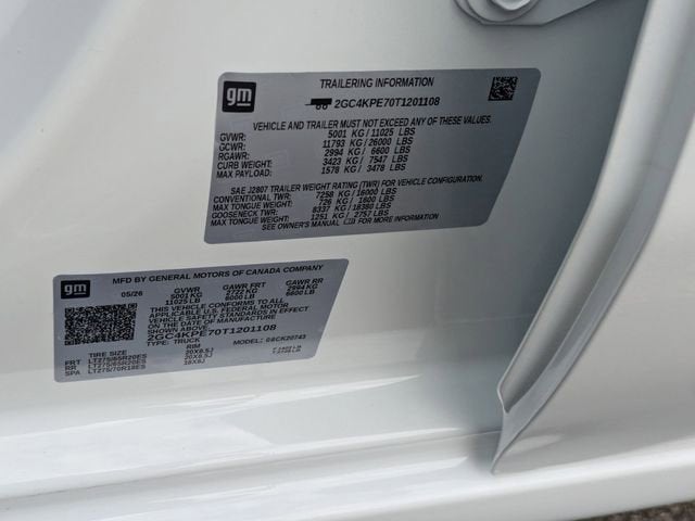 2026 Chevrolet Silverado 2500 HD LTZ