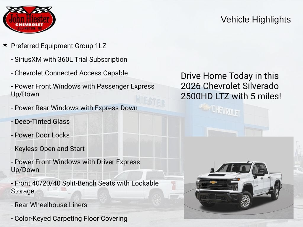2026 Chevrolet Silverado 2500 HD LTZ