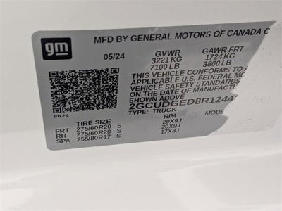 2024 Chevrolet Silverado 1500 LTZ