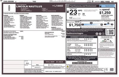 2021 Lincoln Nautilus Reserve