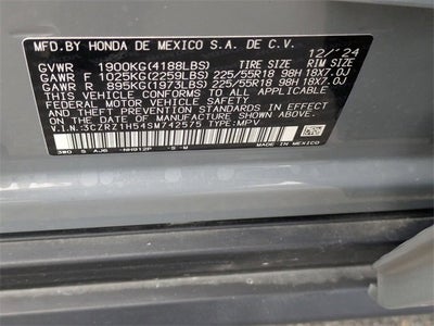 2025 Honda HR-V Sport