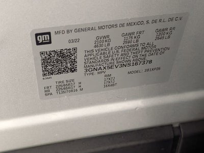 2022 Chevrolet Equinox LS