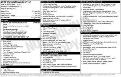 2025 Chevrolet Equinox LT