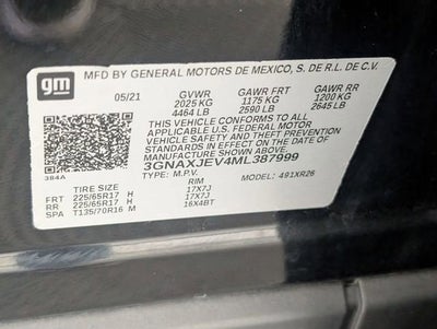 2021 Chevrolet Equinox LT