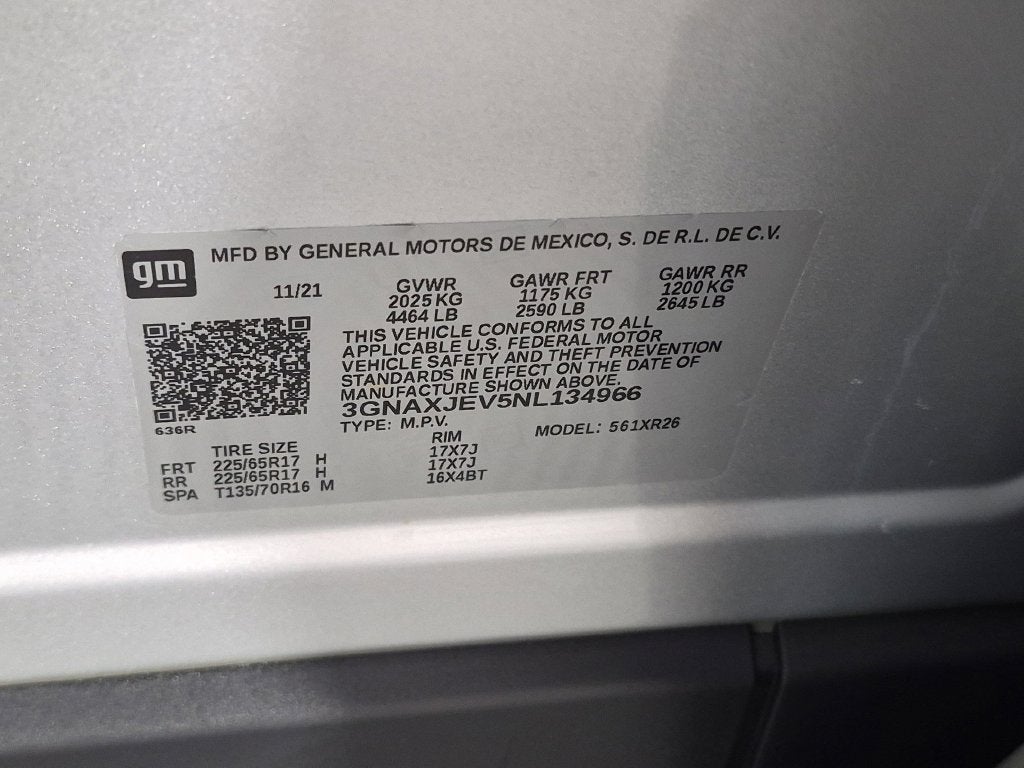 2022 Chevrolet Equinox LT