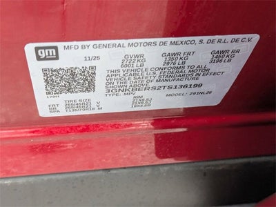 2026 Chevrolet Blazer RS