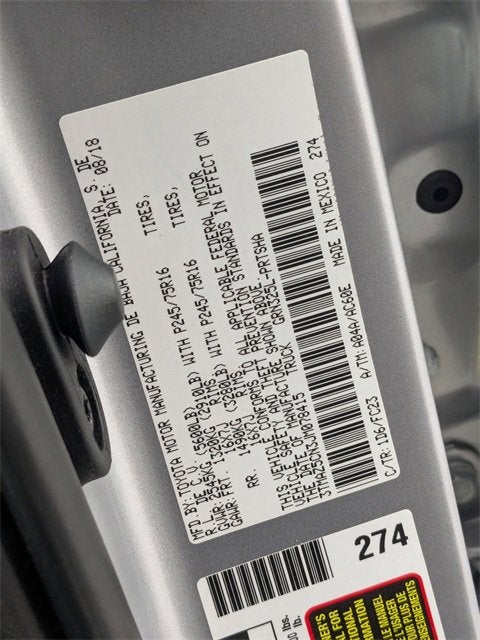 2018 Toyota Tacoma SR5