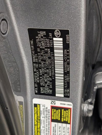 2025 Toyota Camry LE