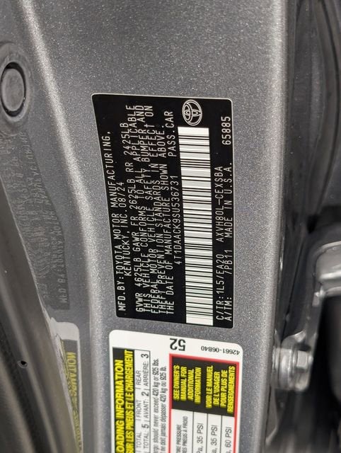 2025 Toyota Camry LE