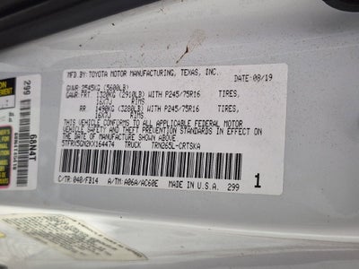 2019 Toyota Tacoma 2WD SR