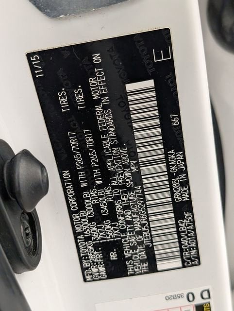 2016 Toyota 4Runner Limited