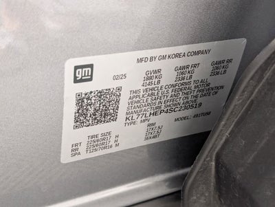 2025 Chevrolet Trax LT
