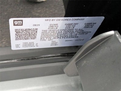 2026 Chevrolet Trax 2RS