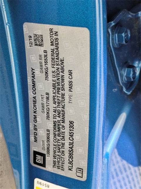 2020 Chevrolet Spark LS Automatic